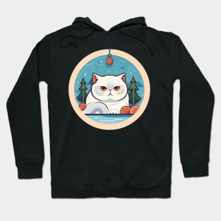 Exotic Shorthair Cat Xmas Xmas Ornament, Love Cats Hoodie